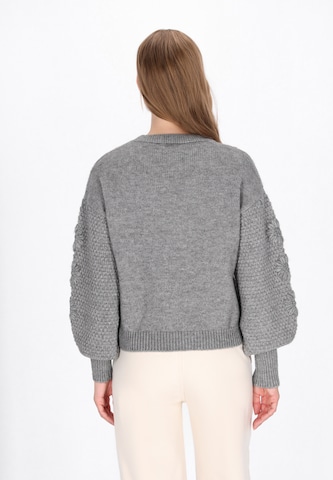 DreiMaster Vintage Υπερμέγεθες πουλόβερ σε γκρι