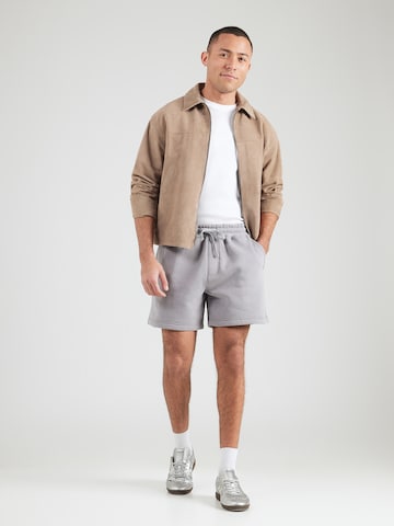 HOLLISTER Normální Kalhoty – šedá