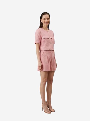 Pantalons de tailleur My fashion en rose