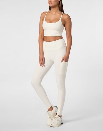 Plein Sport - Soutien Bustier Soutien de desporto em branco
