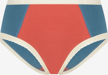 Albero Natur Panty 'Damen Bio-Baumwoll Hipster mit Spitze' in Blue: front