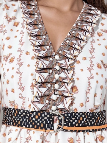 MSN Collection Jurk in Wit