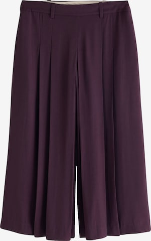 Next Wide leg Pleat-Front Pants 'N. Premium' in Red: front