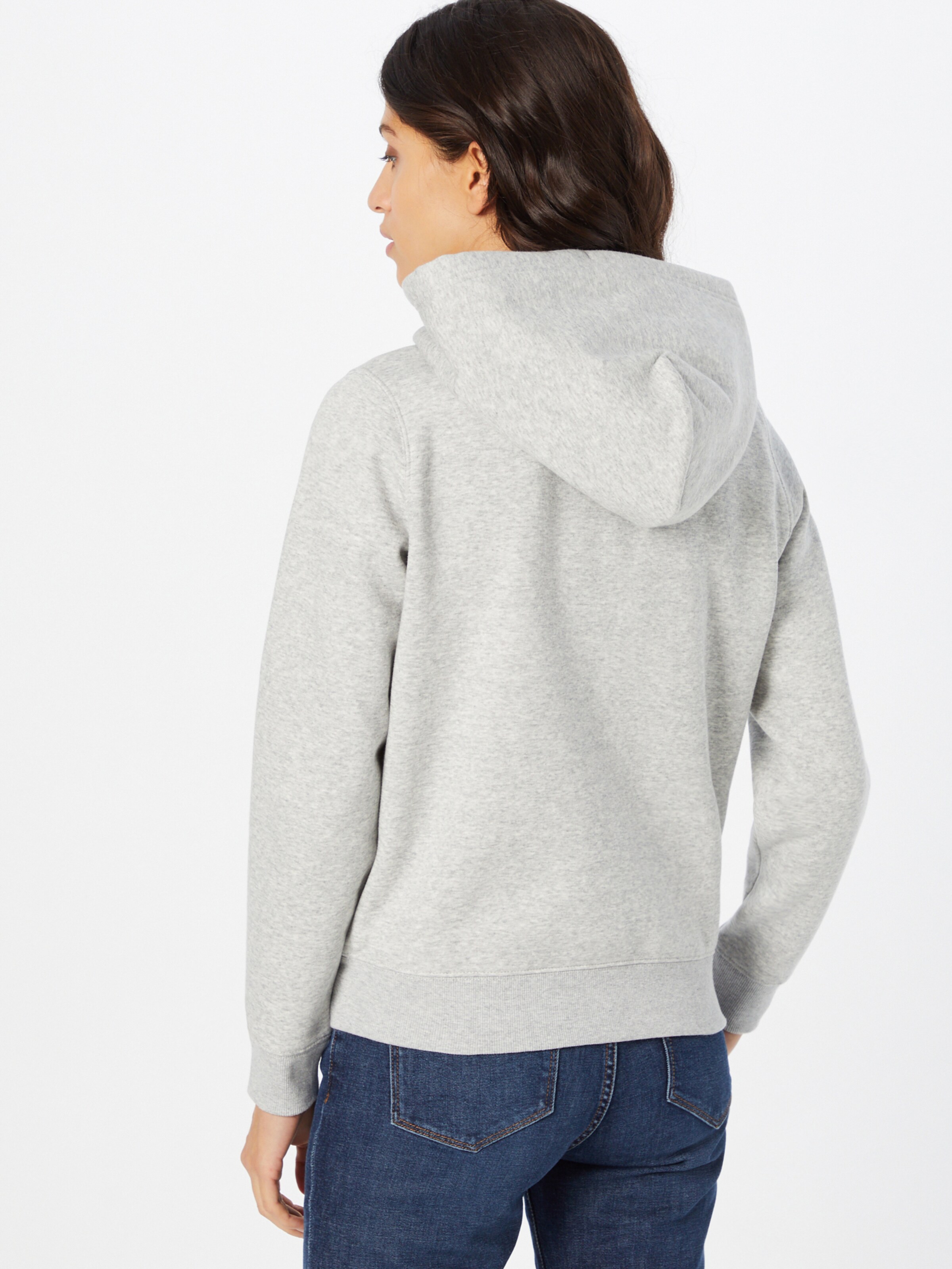Frauen Sweat Tommy Jeans Sweatjacke in Graumeliert - CB20468 Frauen Sweat Tommy Jeans Sweatjacke in Graumeliert - CB20468