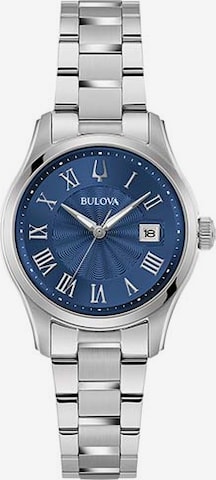 Bulova Analog Watch in Blue: front