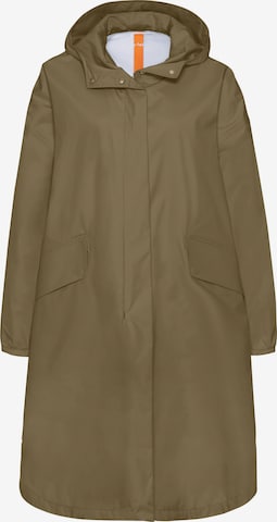 g-lab Between-Seasons Parka in Green: front