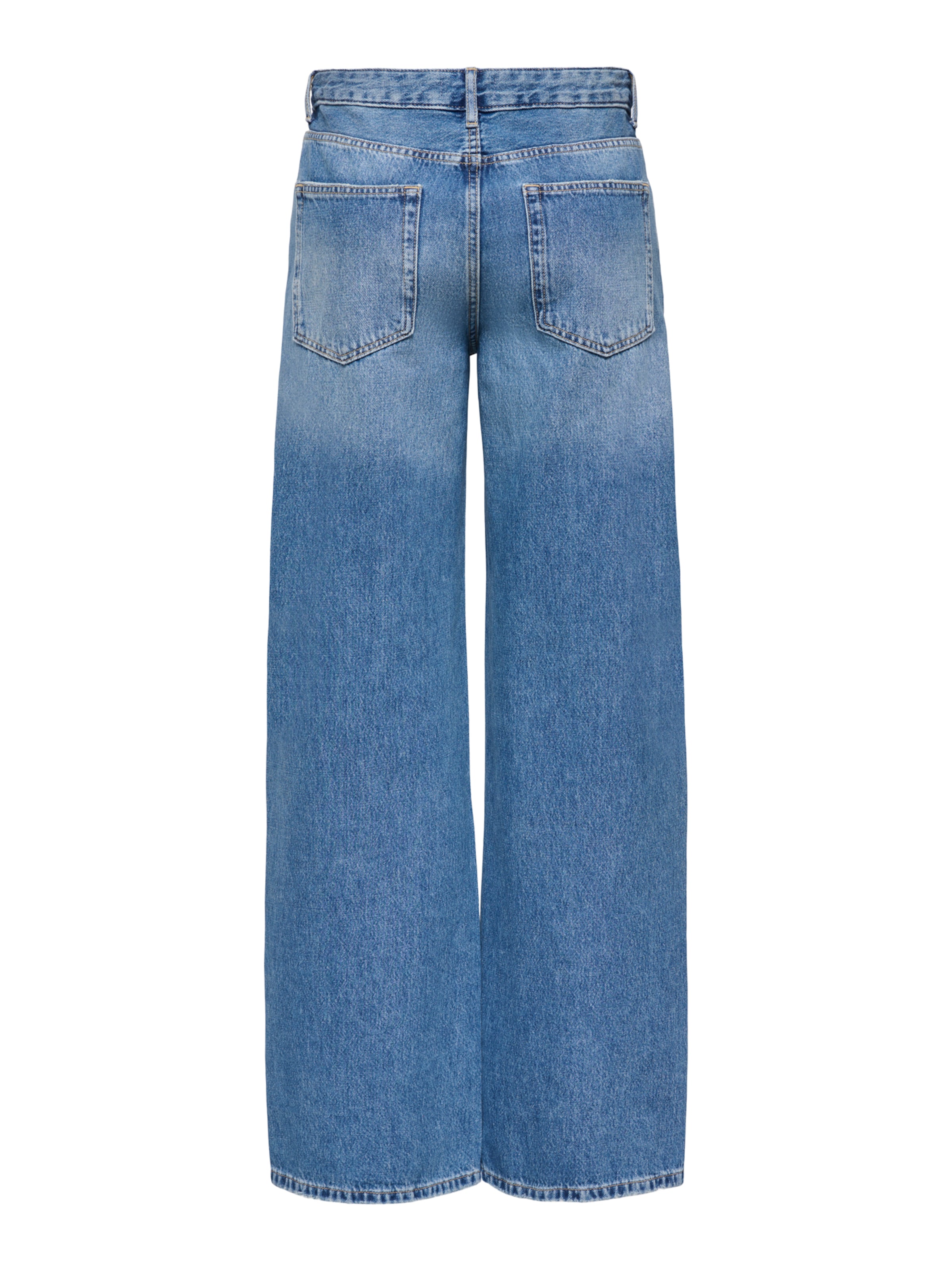 ONLY Wide Leg Jeans 'ONLRio' in Blau