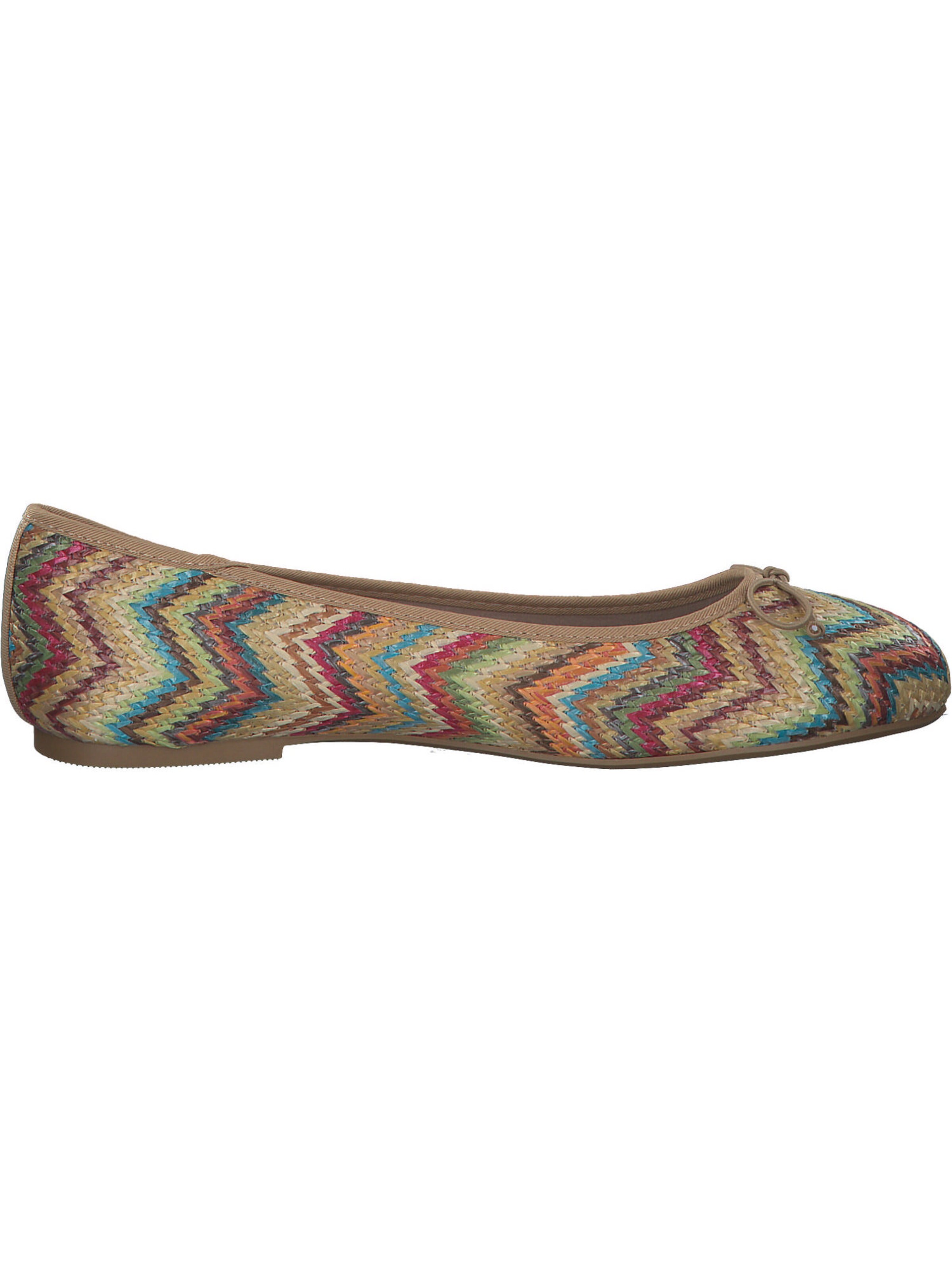 Idana Ballet Flats in Beige