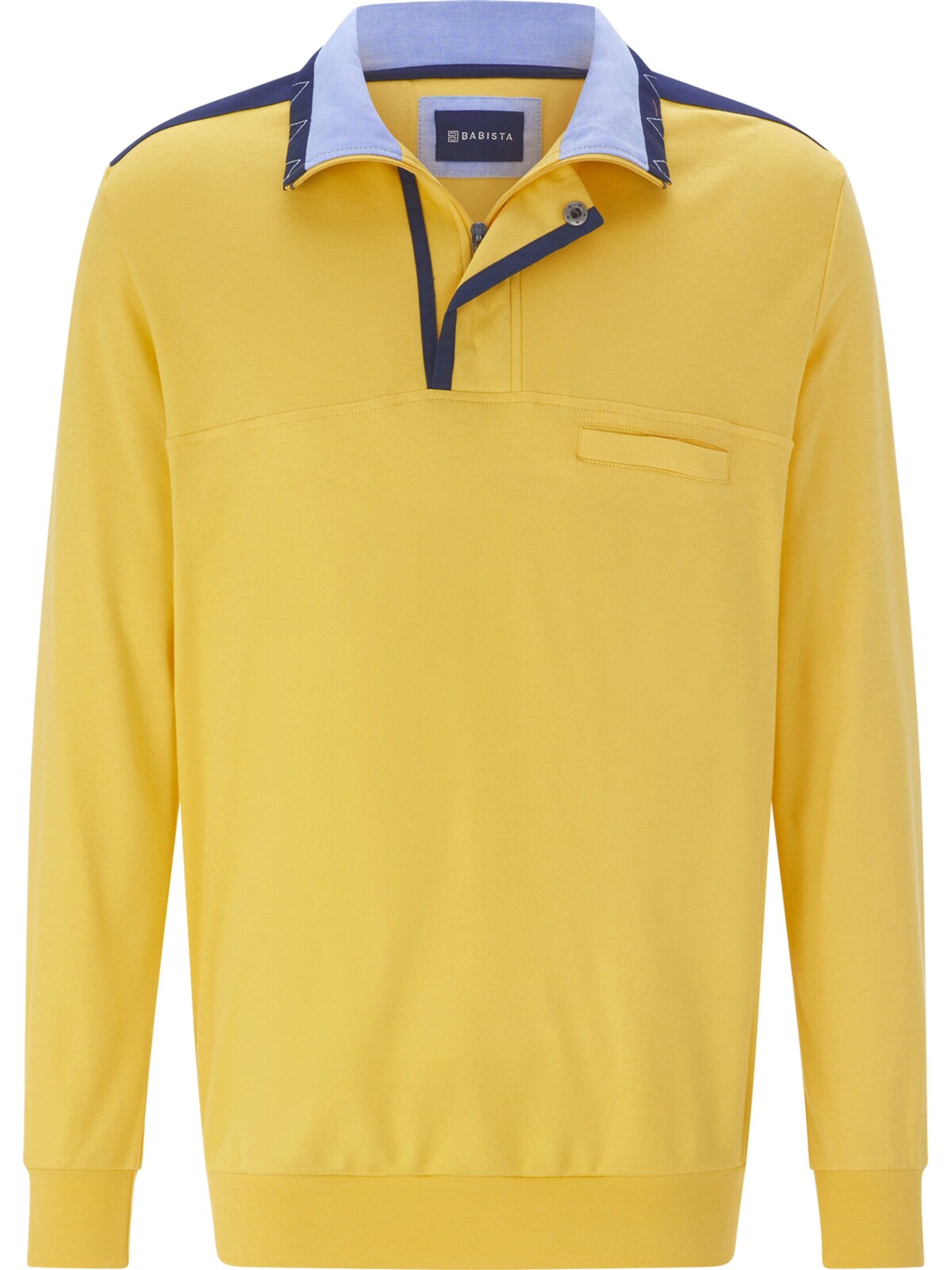 BABISTA Sweatshirt ' Ordun ' in Yellow: front