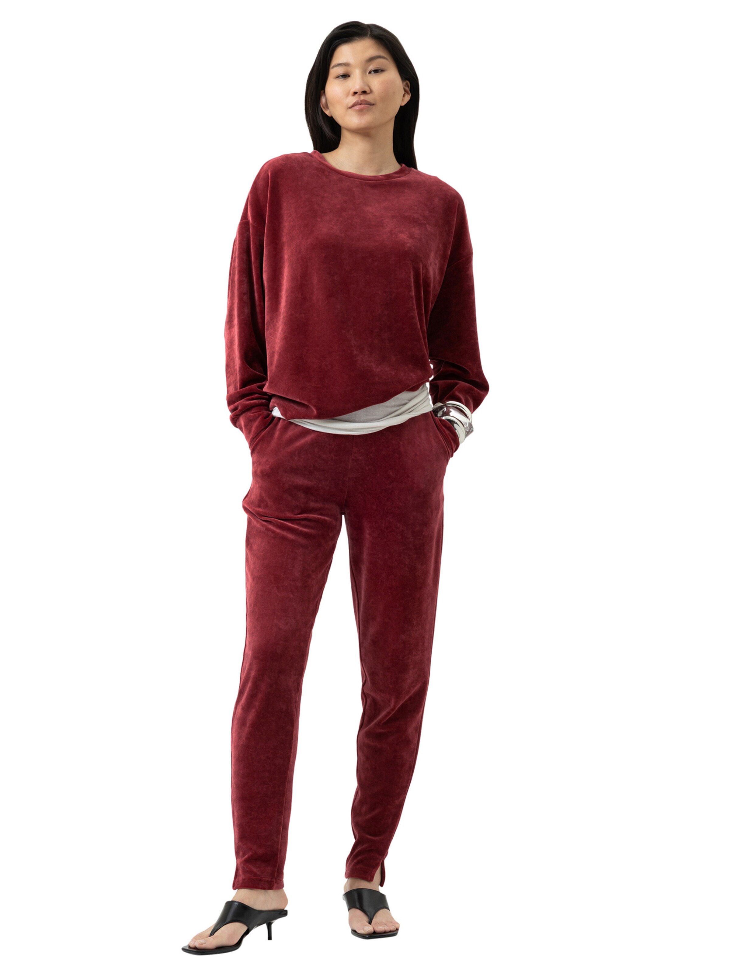 Mey Sweatshirt 'Velvet Dream' in Lila