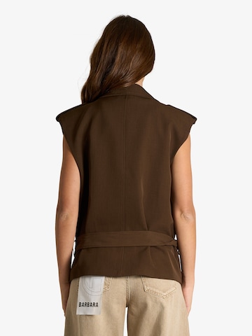 Gilet HAVE ONE en marron