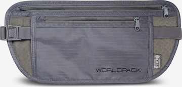 Marsupio di Worldpack in grigio: frontale
