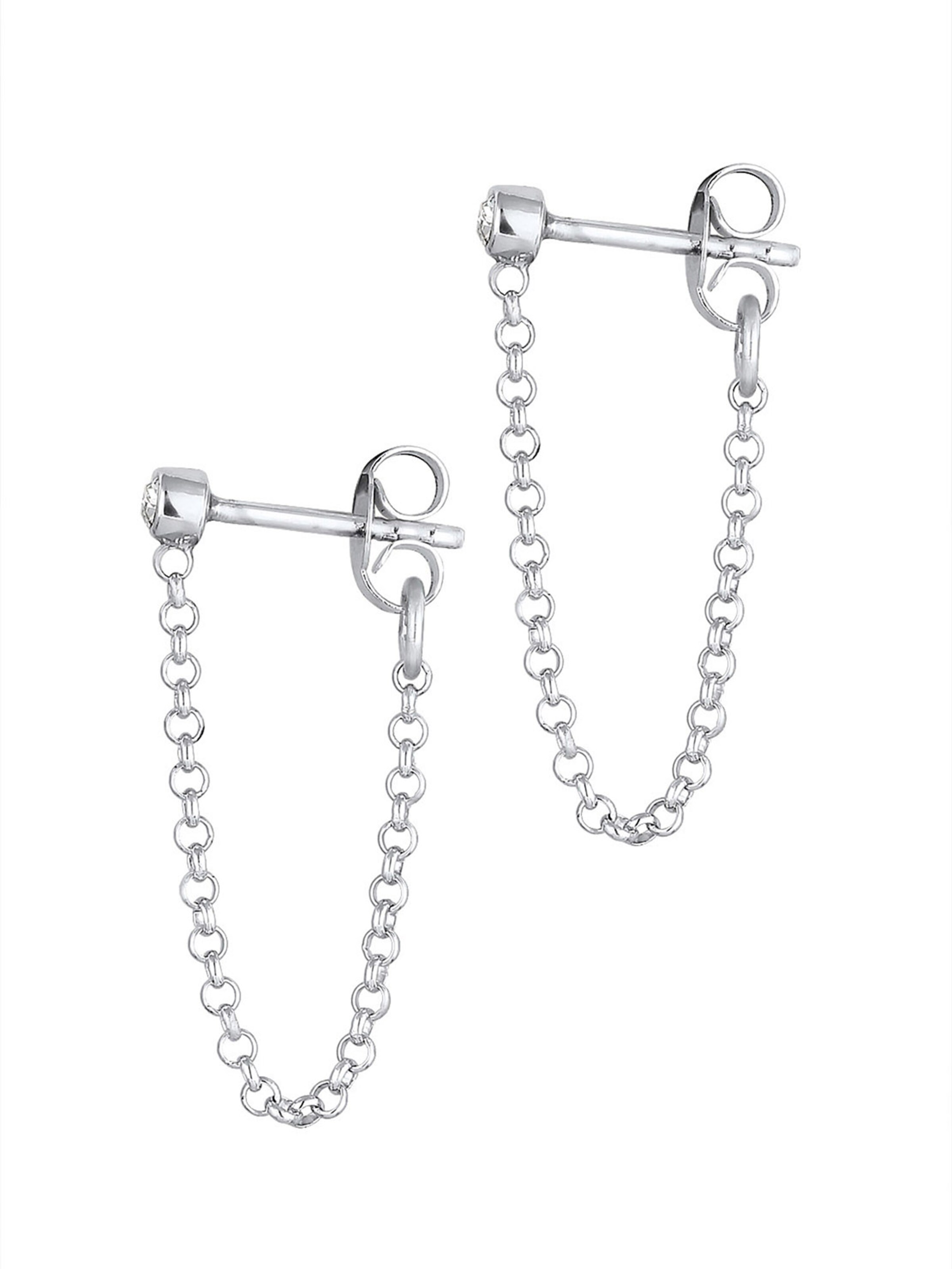 ELLI Серьги в Серебристый