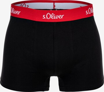 s.Oliver Boxershorts in Zwart