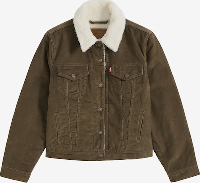 XS dydžio Demisezoninė striukė 'Original Sherpa Trucker' iš LEVI'S ®, spalva – alyvuogių spalva, Prekių apžvalga