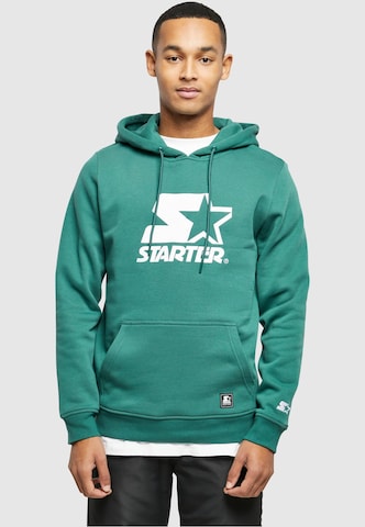 Starter Black Label Regular Sweatshirt in Groen: voorkant