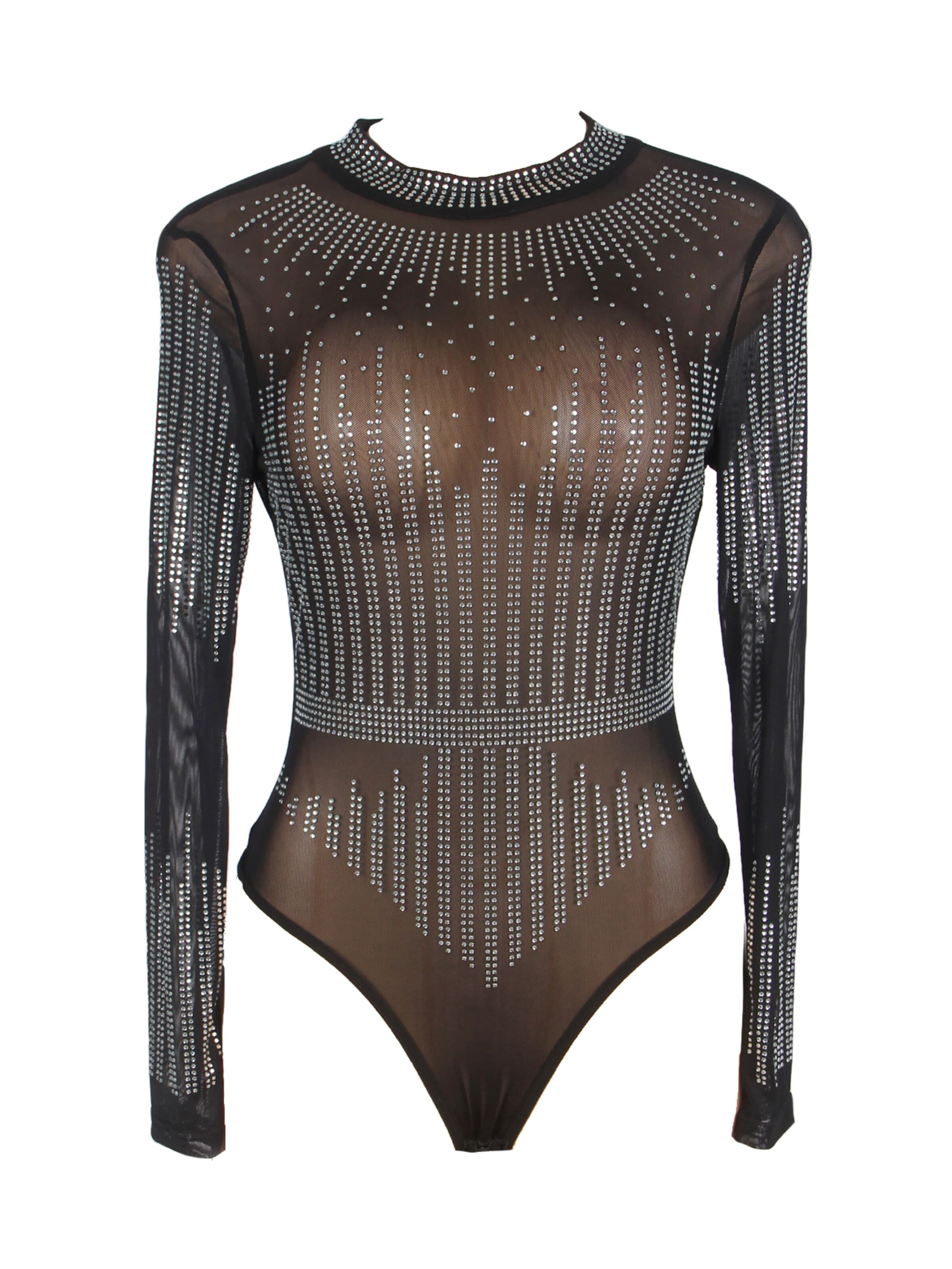 ORGANZA Lingerie Wäschebody 'Body'‌‌‌‌‌‌‌‌ in Schwarz: Vorderseite
