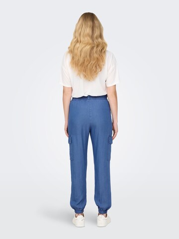 ONLY - Tapered Pantalón cargo 'ONLCHARIS' en azul