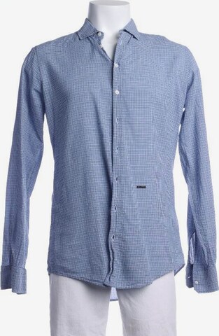 DSQUARED2 Button Up Shirt in M in Blue: front