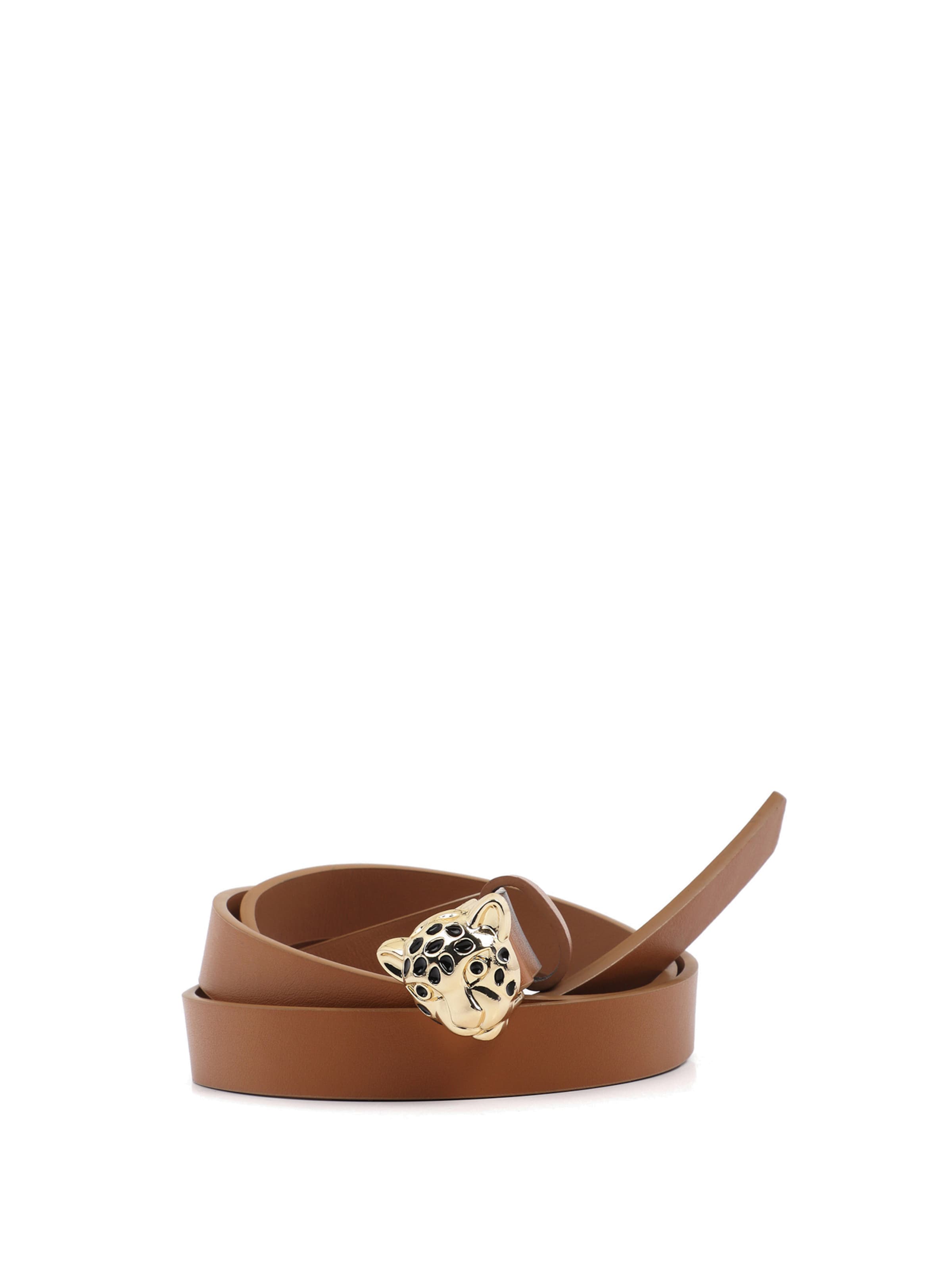 Cintura di Lola Casademunt in marrone