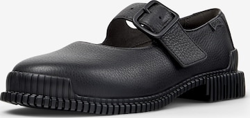 CAMPER Ballet Flats with Strap ' Pix ' in Black: front