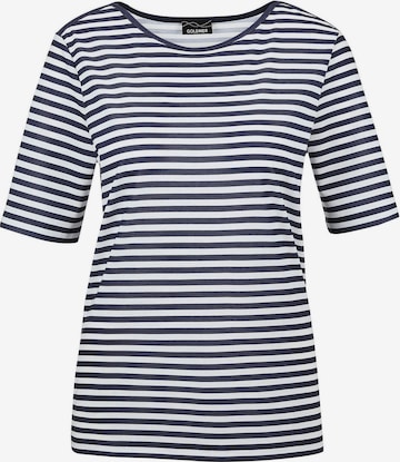 Goldner T-Shirt in Blau: Vorderseite