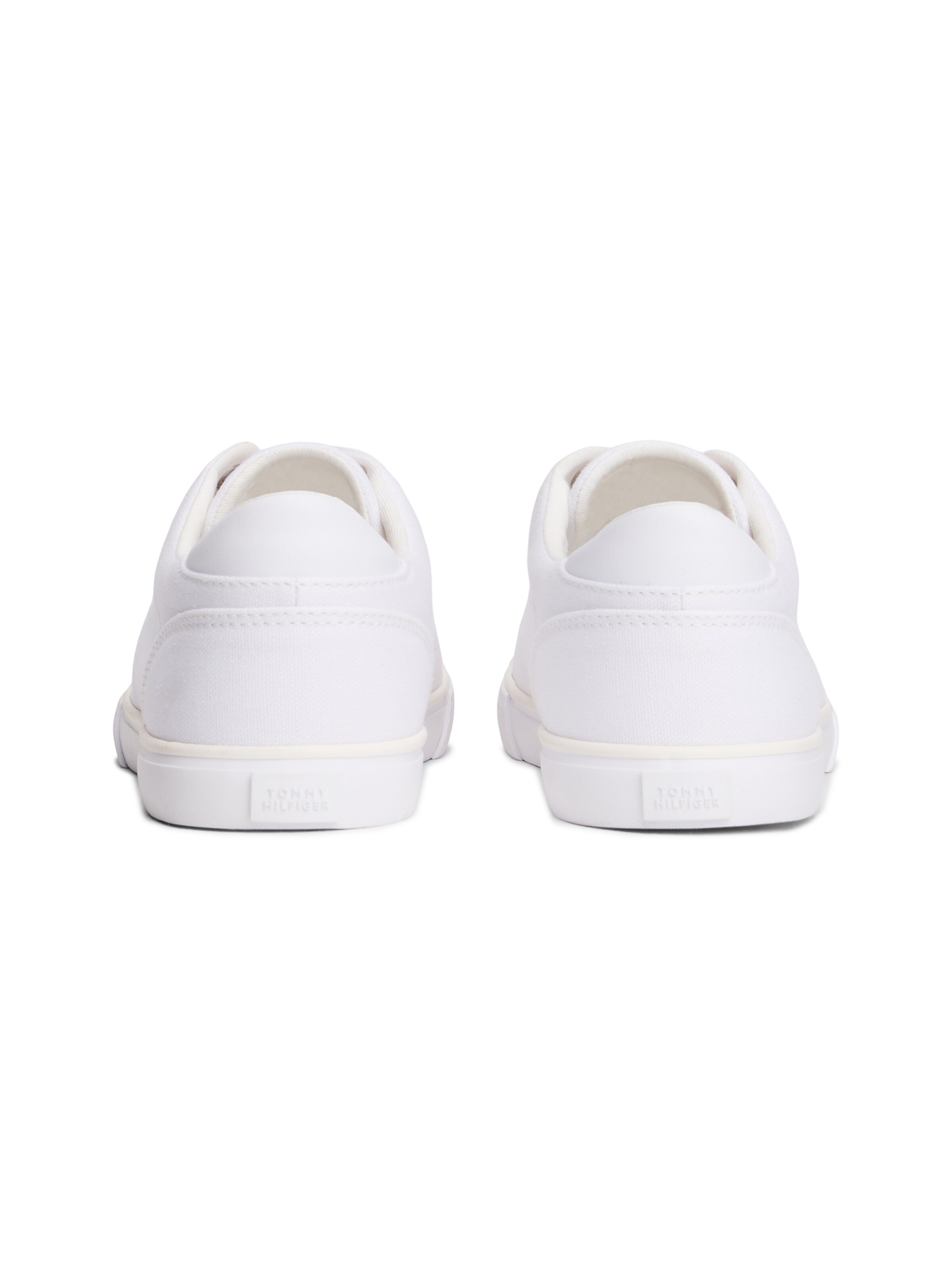 TOMMY HILFIGER Nizke superge | bela barva