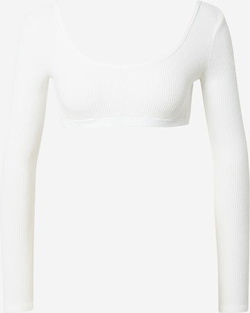Edikted Shirt 'Sydney' in Wit: voorkant
