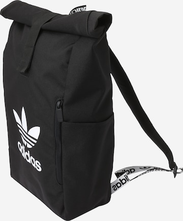 ADIDAS ORIGINALS Backpack 'Adicolor Classic Roll-Top' in Black