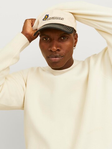 Pull-over 'JORVesterbro' JACK & JONES en beige