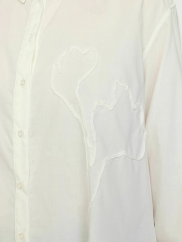 Soft Rebels Bluse 'SRTiffany' i hvid