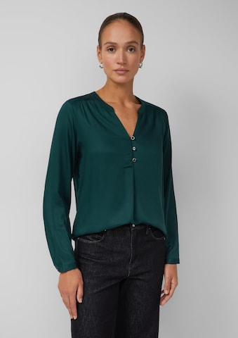 Chemisier s.Oliver en vert : devant