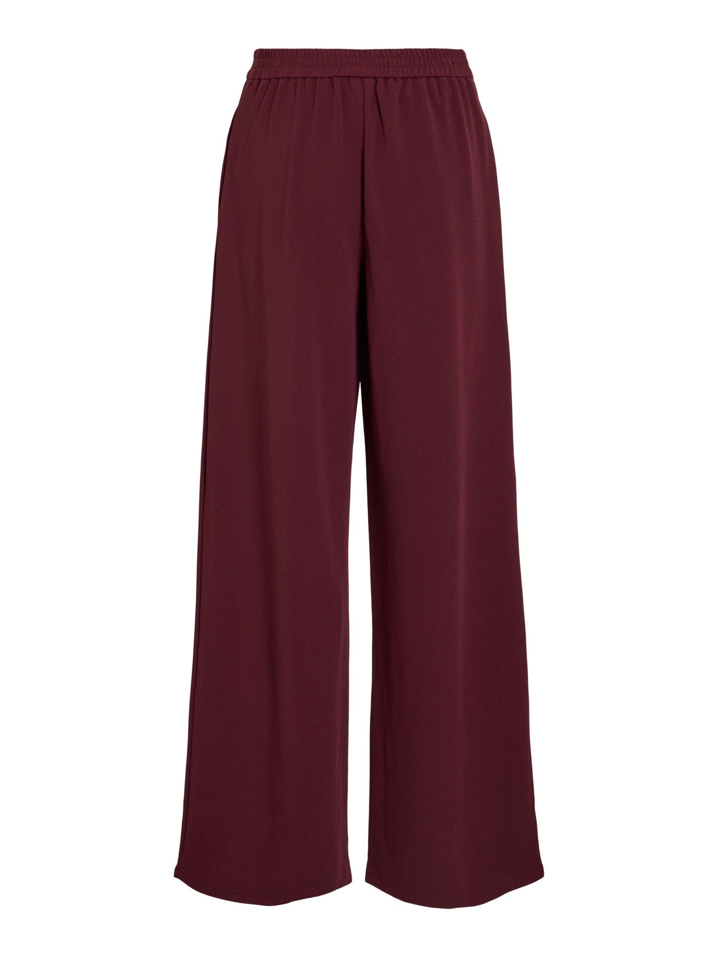 Wide Leg Pantalon à pince 'VIBenne' VILA en rouge
