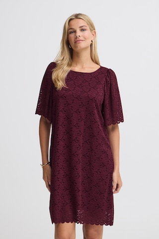 Fransa - Vestido 'AMELIA' em vermelho: frente