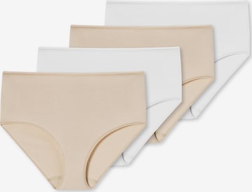 SCHIESSER Slip ' 95/5 Organic Cotton ' in Beige: voorkant