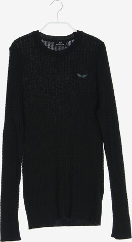 BARBOSSA Pullover M in Schwarz: predná strana