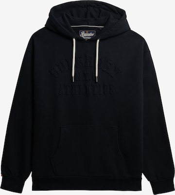 Sweat-shirt Superdry en noir : devant