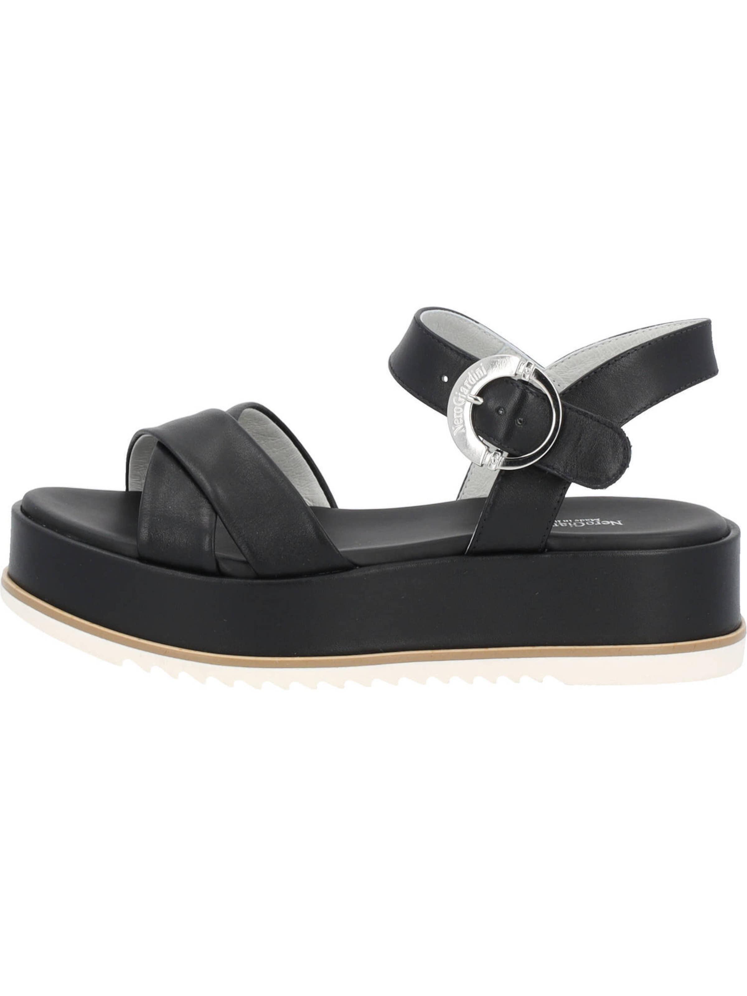 Nero Giardini Sandalen met riem 'E410740D' in Zwart