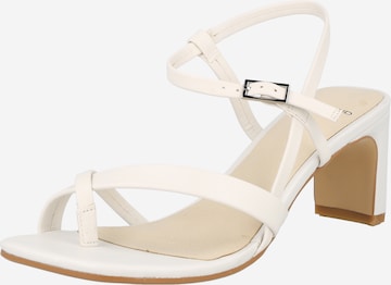 VAGABOND SHOEMAKERS Páskové sandály 'LUISA' – bílá: přední strana