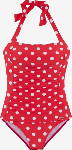 LASCANA Swimsuit 'Lissy' in Red: front