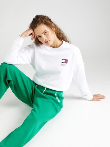 TOMMY HILFIGER Loosefit Kalhoty – zelená