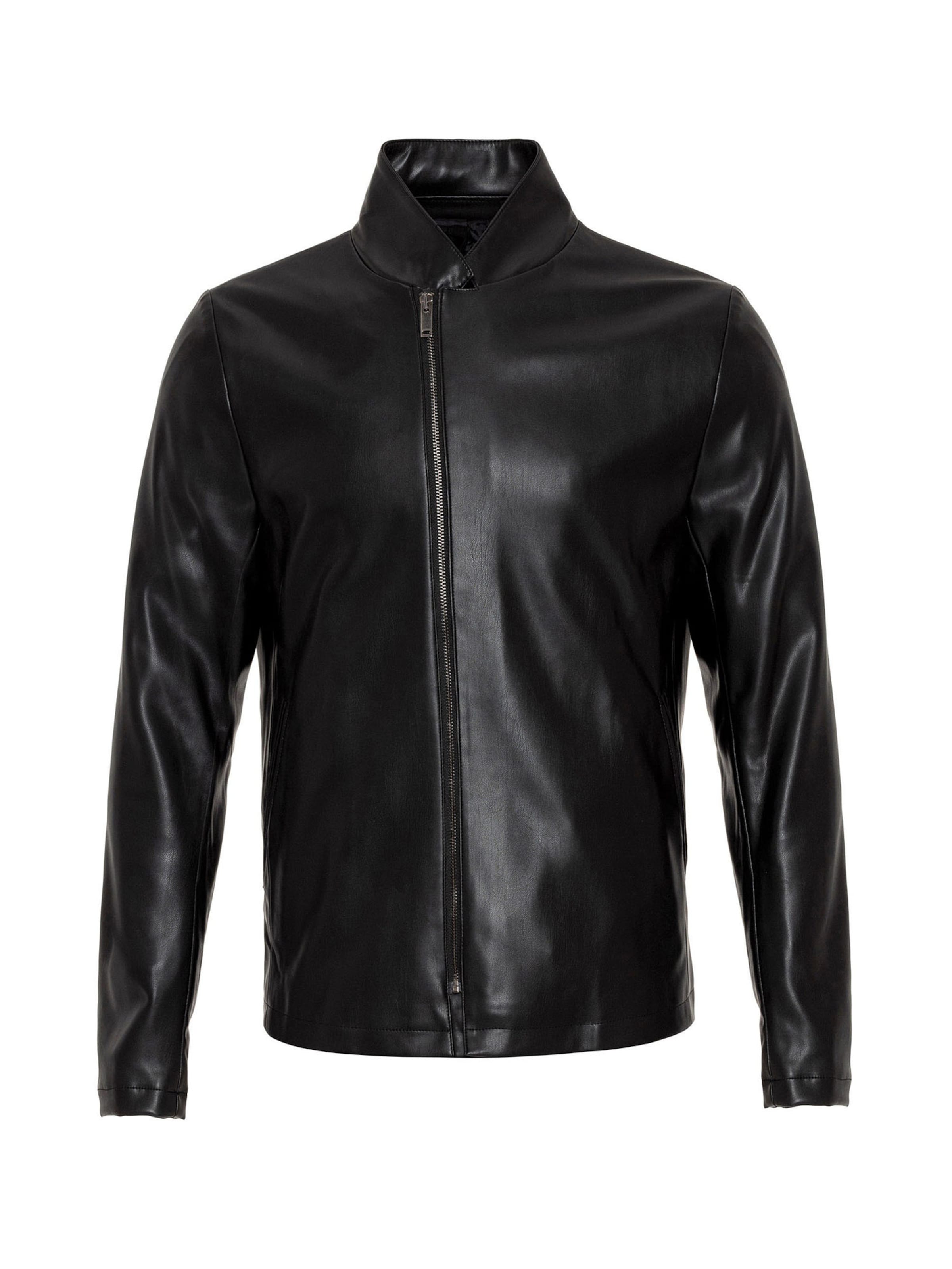 Geacă de primăvară-toamnă de la Antioch pe negru: față