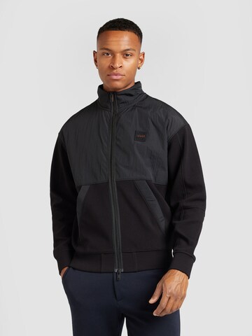 BOSS Between-Season Jacket in Black: front