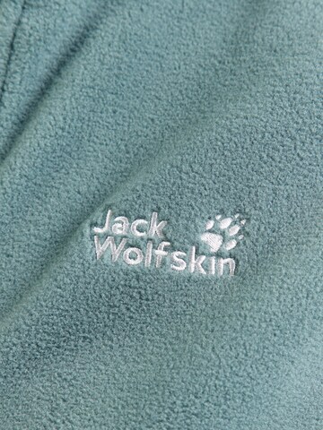 JACK WOLFSKIN Funkčná flisová bunda 'Taunus 200' - Zelená