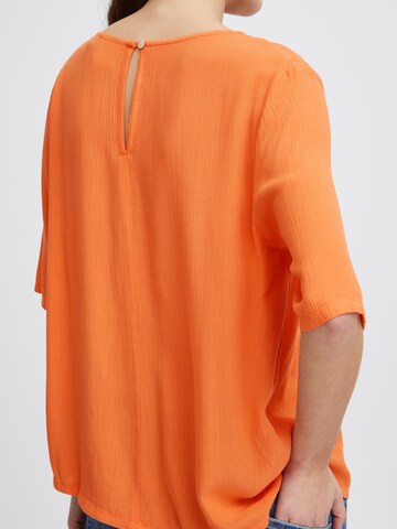 ICHI - Blusa 'MARRAKECH' em laranja