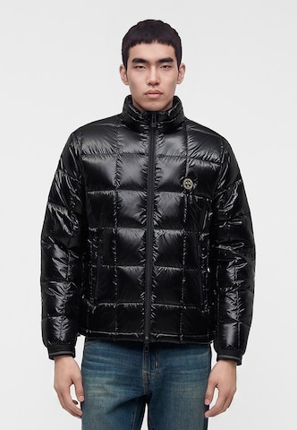 ARMANI EXCHANGE Winter Jacket in Black: front