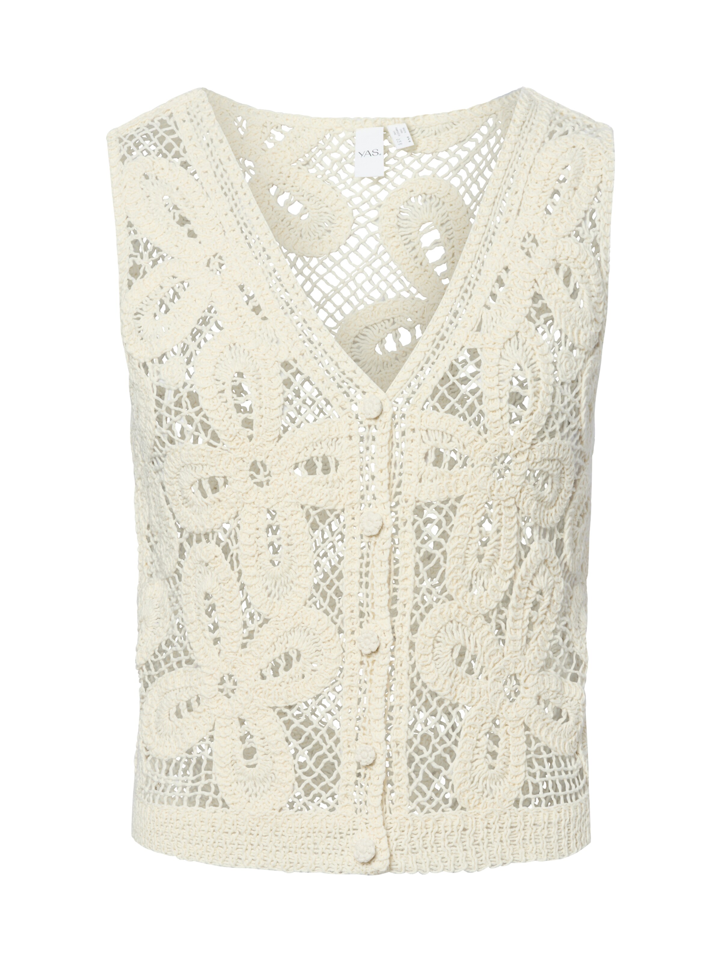 YAS Top 'YASAnula' in White: front