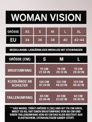 WOMAN VISION Šaty – červená