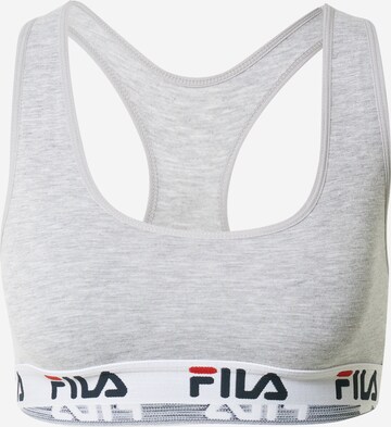 Bustier Soutien-gorge FILA en gris : devant