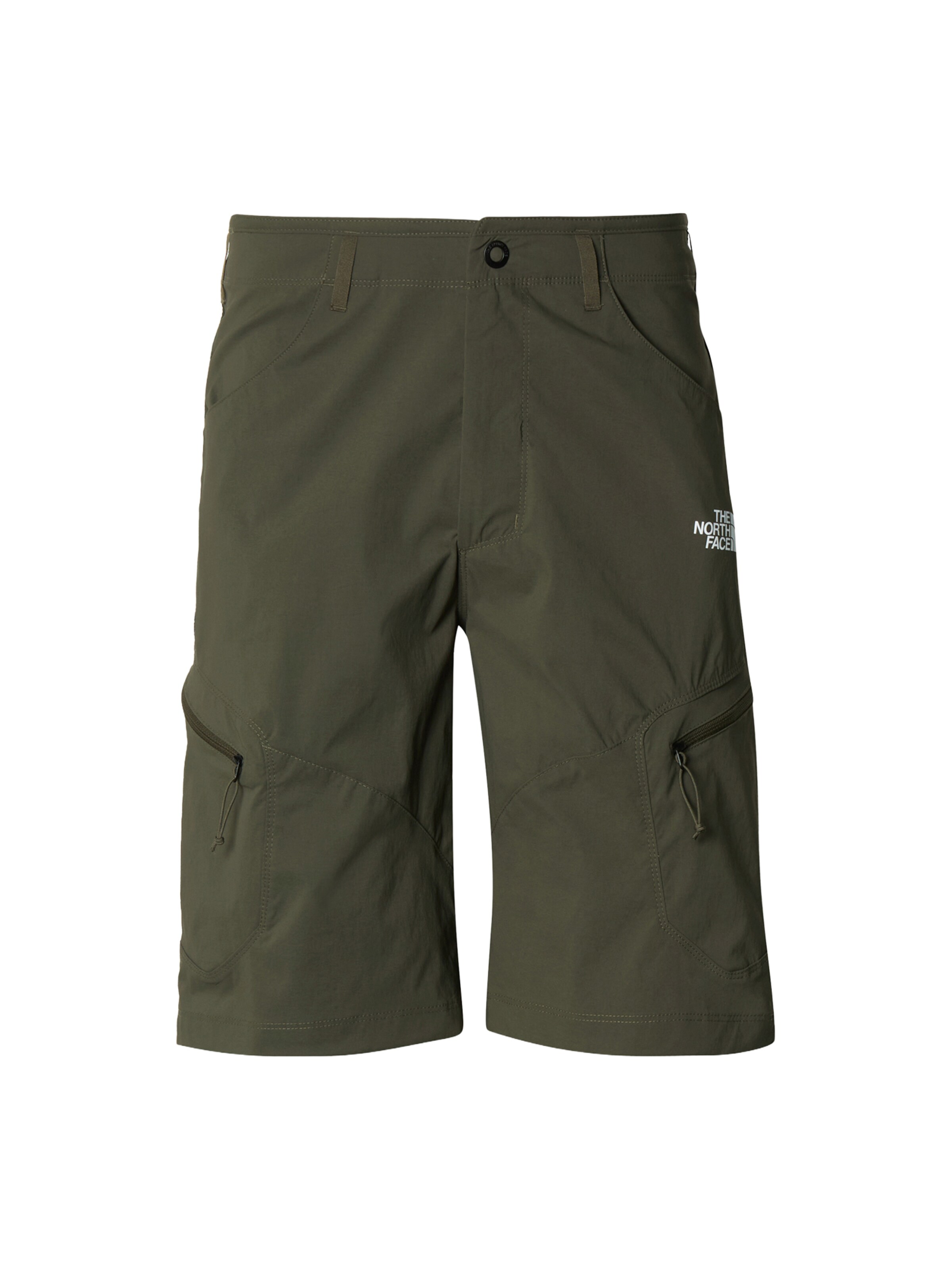 žalia THE NORTH FACE Laisvas Laisvalaikio kelnės 'EXPLORATION': priekis